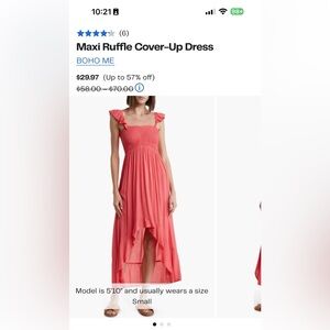 Boho Me - Elegant Pink High Low Dress